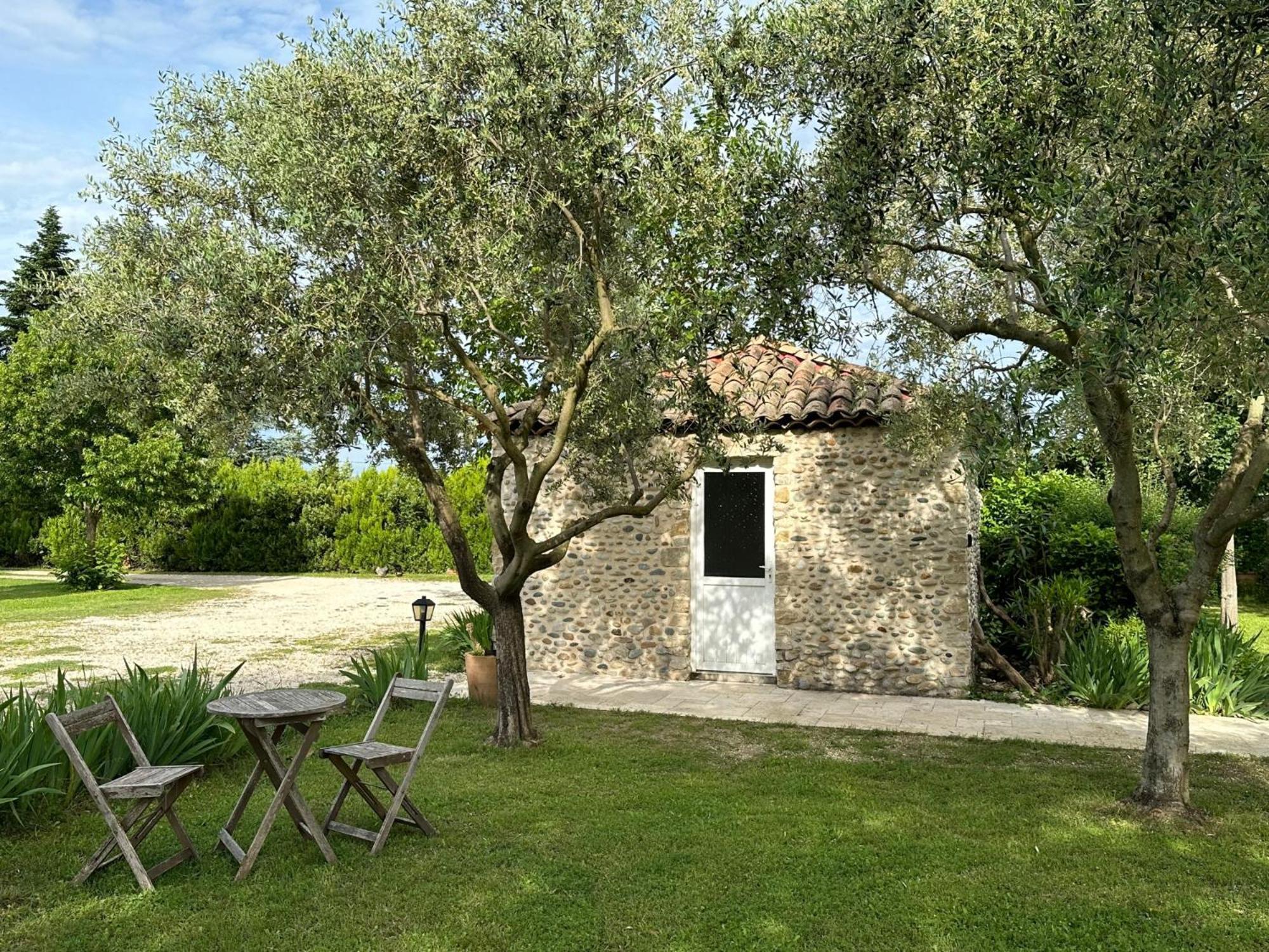 Maisonnette Independante Au Calme Dans Un Grand Jardin Châteauneuf-du-Rhône Eksteriør bilde